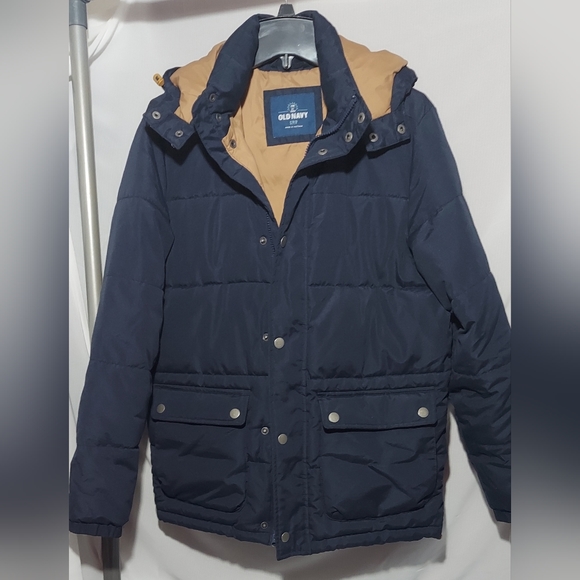 Old Navy puffer jacket, young men's sz. s - Picture 1 of 11